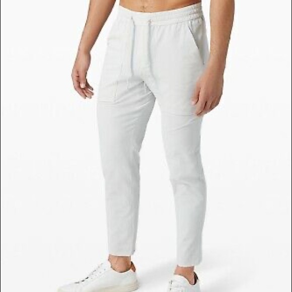 lululemon athletica Other - Lululemon Mens L | Bowline Pant 30” Vapor Gray VPOR Run Seawall Surge Yoga